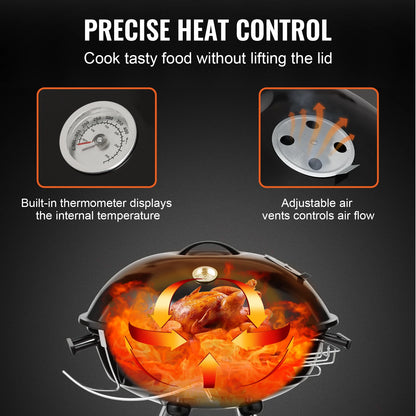 Survival Now™ Outdoor BBQ Portable Grill