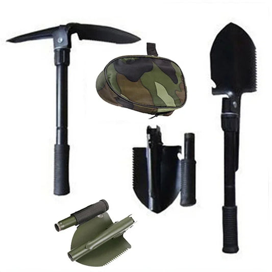 Compact Multifunctional Military Folding Shovel