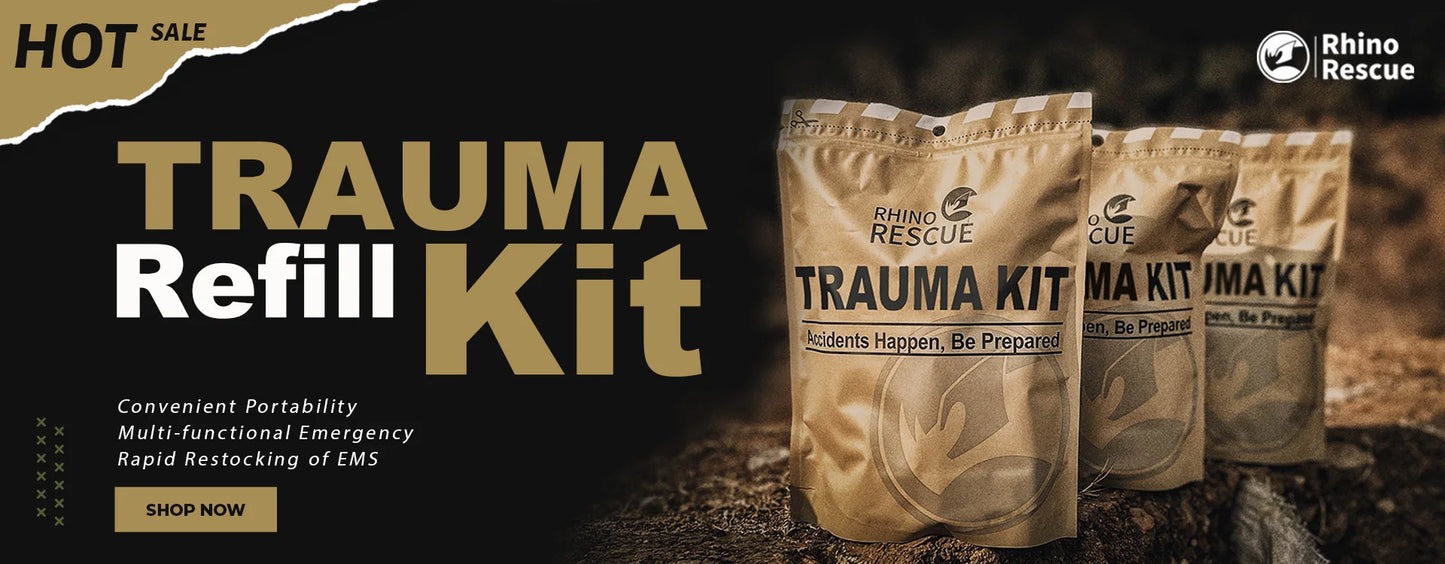 Survival Now™ Tactical Trauma Kit Molle Pouch