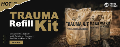 Survival Now™ Tactical Trauma Kit Molle Pouch