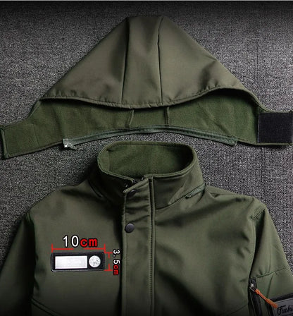 Survival Now™ Winter Velvet Thickened Jacket Suit for Men and Women