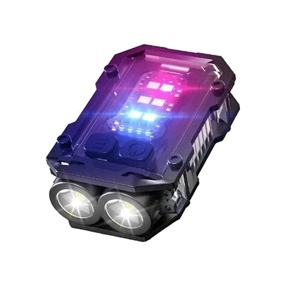 Mini Tactical Flashlight – USB Rechargeable, 500 Lumens