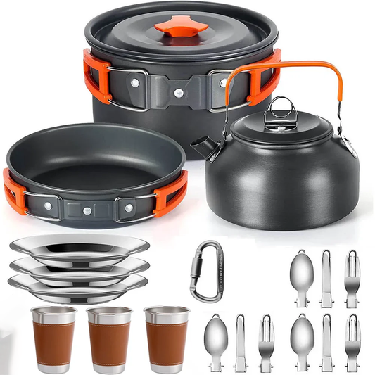 Camping Cooking Set – Compact, Lightweight & Ready for Adventure