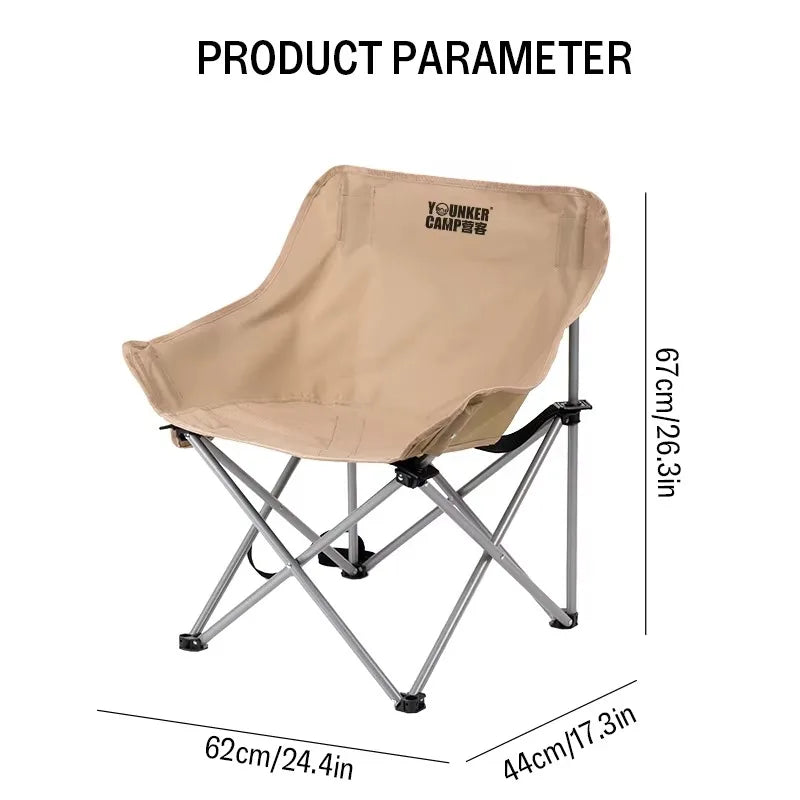 Survival Now™ Outdoor Folding Moon Chair