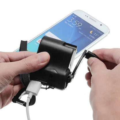 Survival Now™ Emergency Hand Crank Power Dynamo Charger