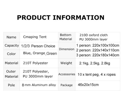 Survival Now™ Camping Tents