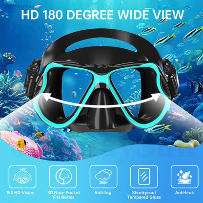 Survival Now™ Dry Snorkel Mask Set