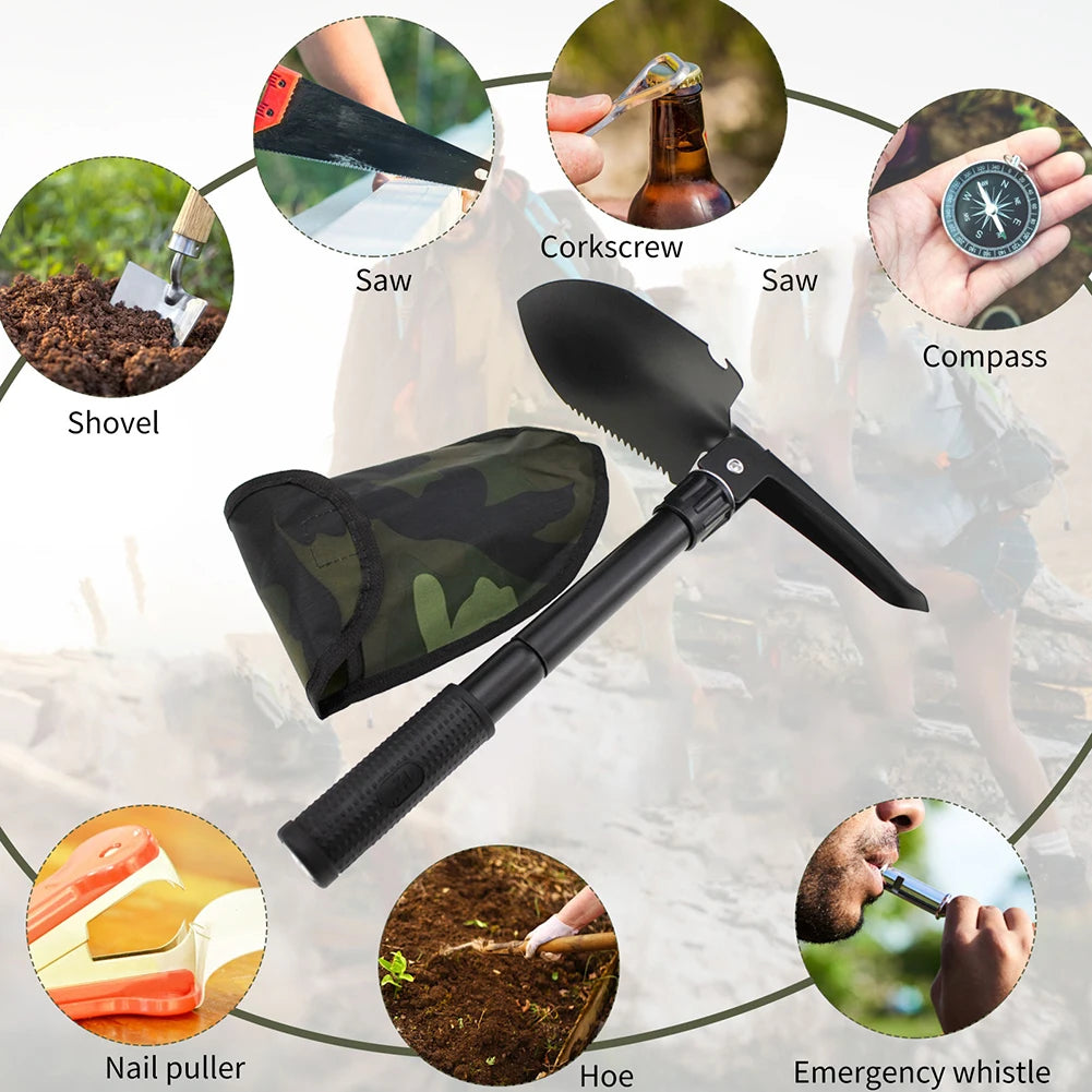 Survival Now™ Outdoor Garden Shovel Kit