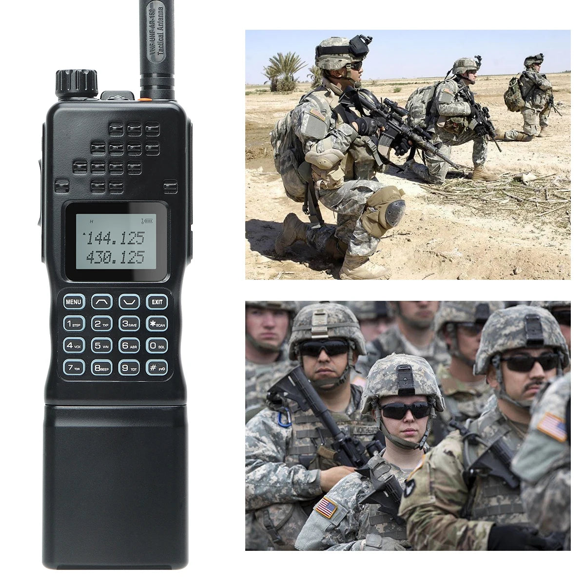 Survival Now™ AR-152 15W Walkie Talkie
