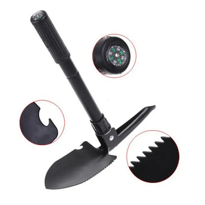 Survival Now™ Foldable Portable Truck-Mounted Engineer Shovel