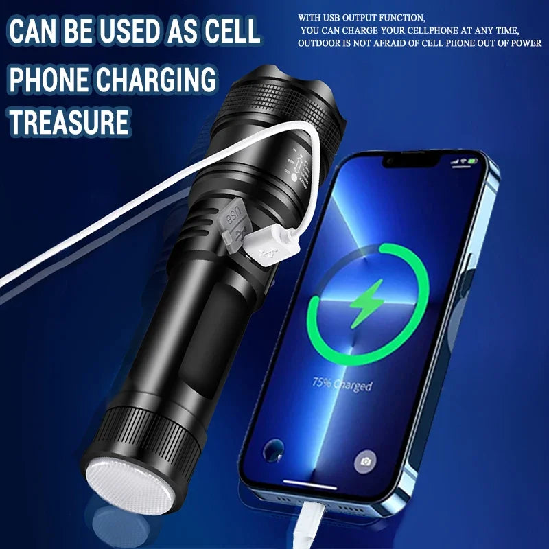 Survival Now™ LED Flashlights 5000LM Ultra Bright Tactical Light
