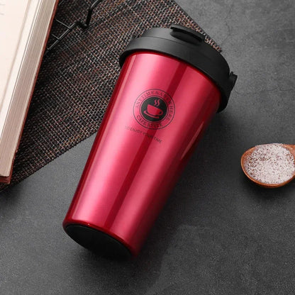 500mL Insulated Travel Coffee Cup – Keep Your Drinks Hot or Cold for Hours
