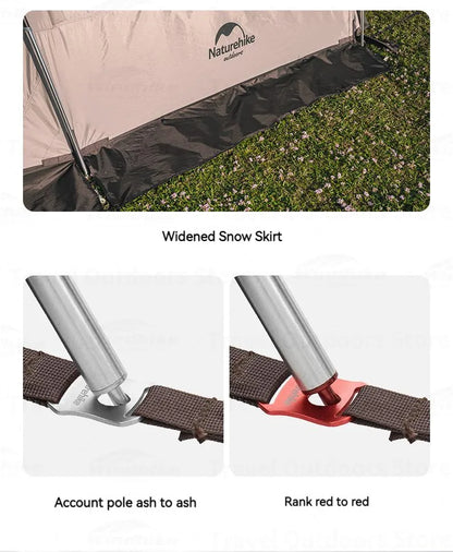 Survival Now™ Outdoor Tunnel Tent