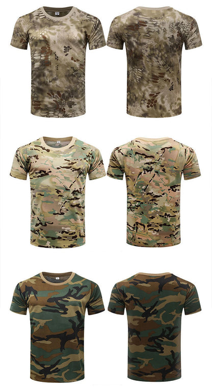 Survival Now™ Camouflage Tactical Shirt - Short Sleeve