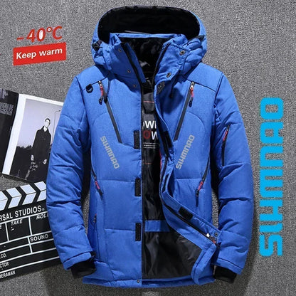 Survival Now™ Velvet Jacket & Tactical Pants Winter Outdoor Warm Fishing Suit