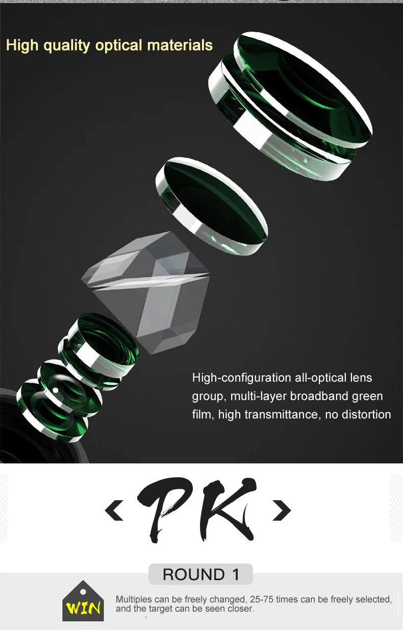 Survival Now™ Waterproof Military-Grade Binoculars