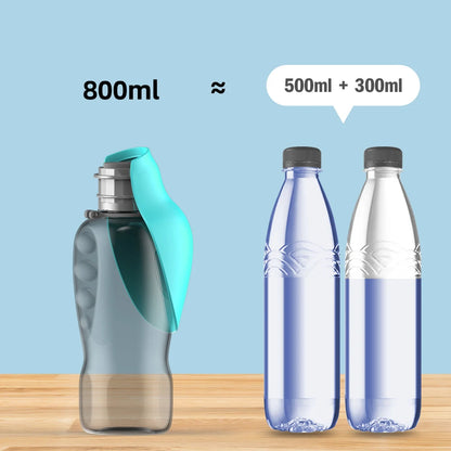 Survival Now™ 800ml Portable Dog Water Bottle