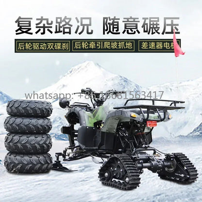 Snow Electric ATV – Eco-Power Meets Extreme Winter Performance