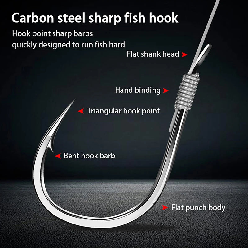 Survival Now™ High Carbon Steel Fishing Rigs