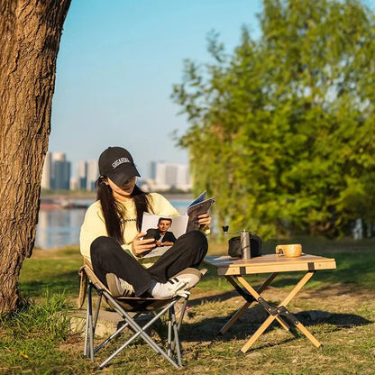 Survival Now™ Outdoor Folding Moon Chair