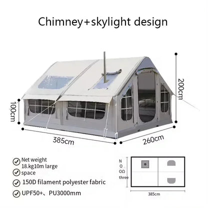 Survival Now™ Inflatable Camping Tent