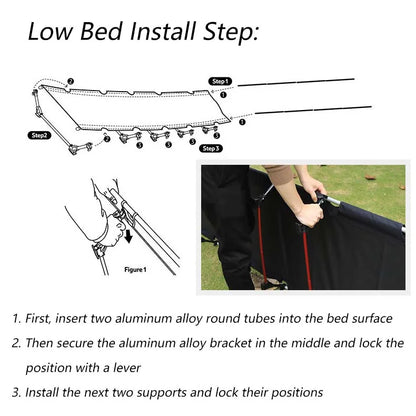 Survival Now™ Portable Camping Bed