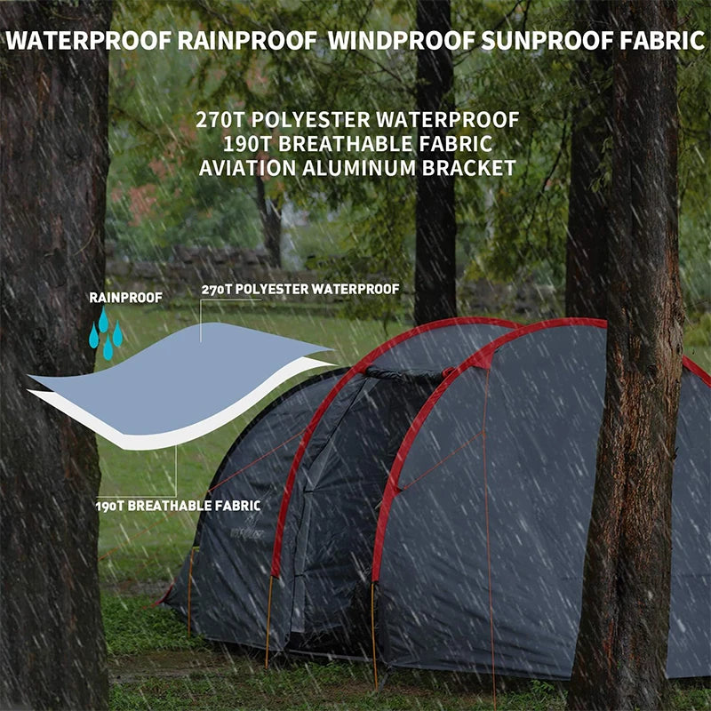 Survival Now™ Motorcycle Tent for Camping