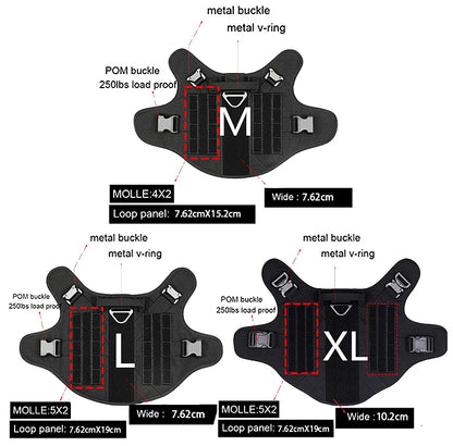 Survival Now™ K9 Tactical Military Vest & Leash Set