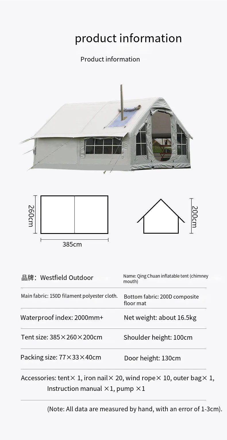 Survival Now™ Inflatable Camping Tent