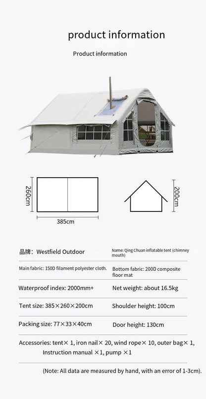 Survival Now™ Inflatable Camping Tent