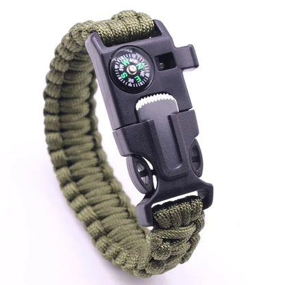 Survival Now™ Paracord Outdoor Survival Bracelet