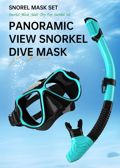 Survival Now™ Dry Snorkel Mask Set