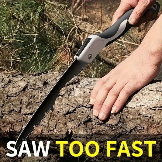 Folding Hand Saw, Compact, Heavy-Duty Outdoor Saw