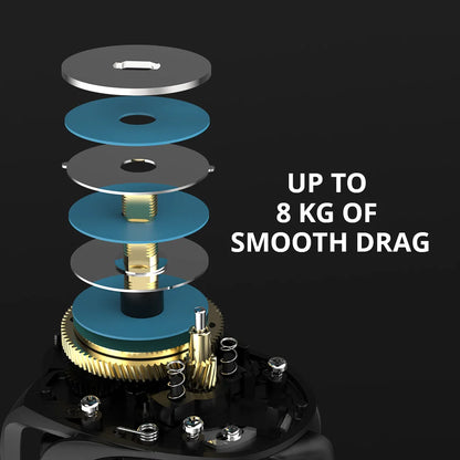 Survival Now™ Baitcasting Reel with Magnetic Braking System