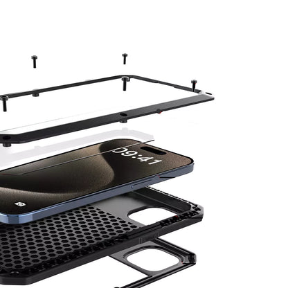 Shockproof Metal Phone Case for iPhone