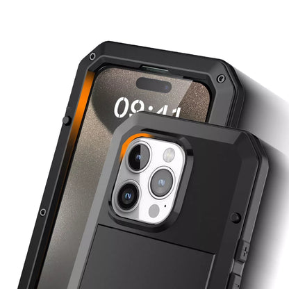 Shockproof Metal Phone Case for iPhone