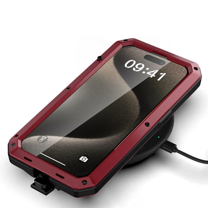 Shockproof Metal Phone Case for iPhone