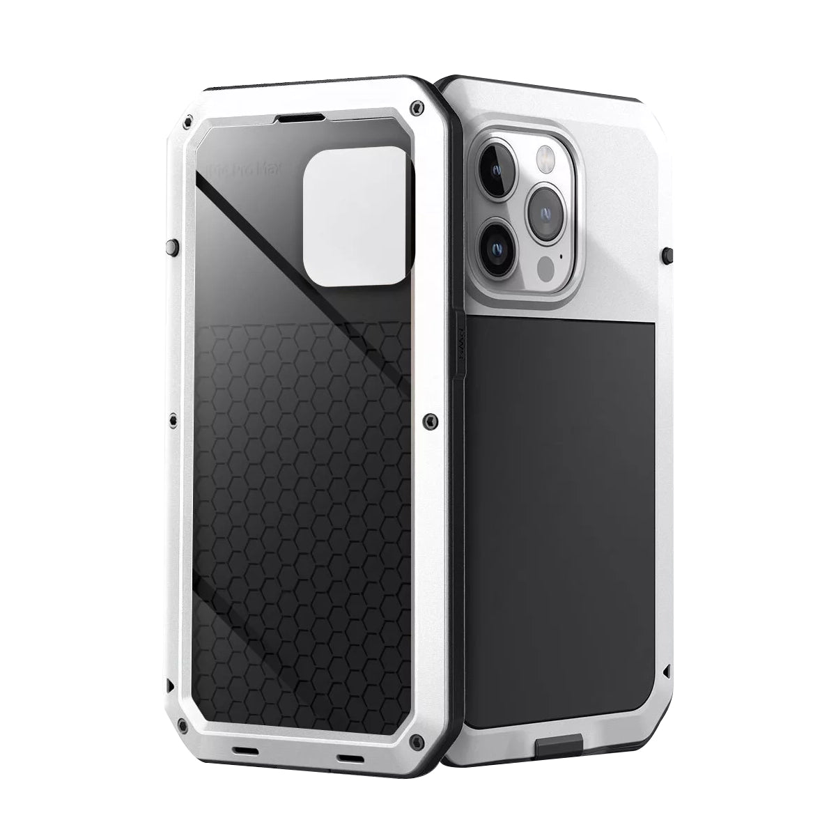 Shockproof Metal Phone Case for iPhone