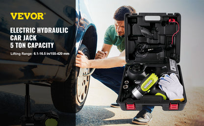 Survival Now™ 5-Ton 12V Electric Car Jack Kit