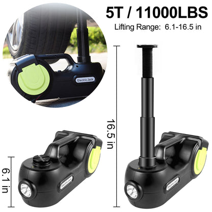 Survival Now™ 5-Ton 12V Electric Car Jack Kit