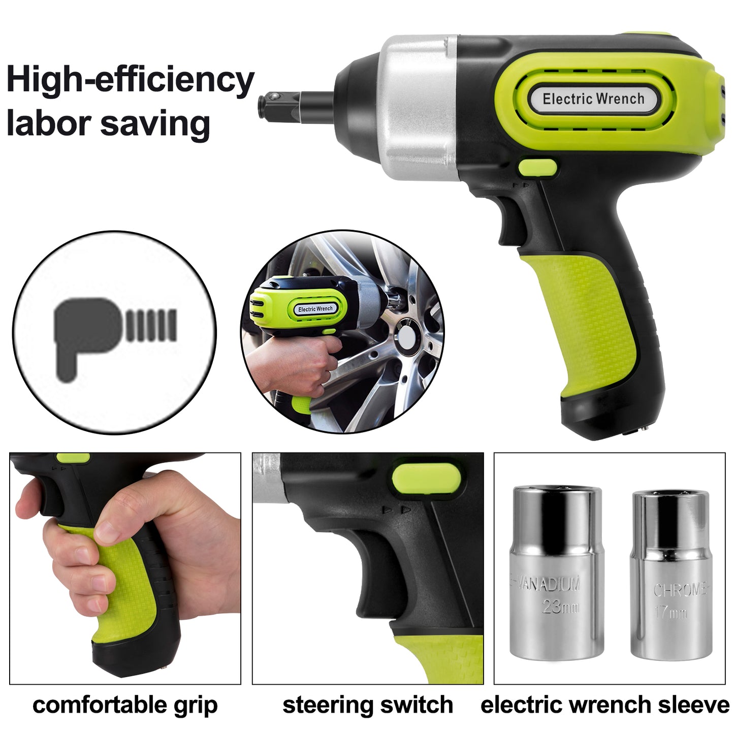 Survival Now™ 5-Ton 12V Electric Car Jack Kit