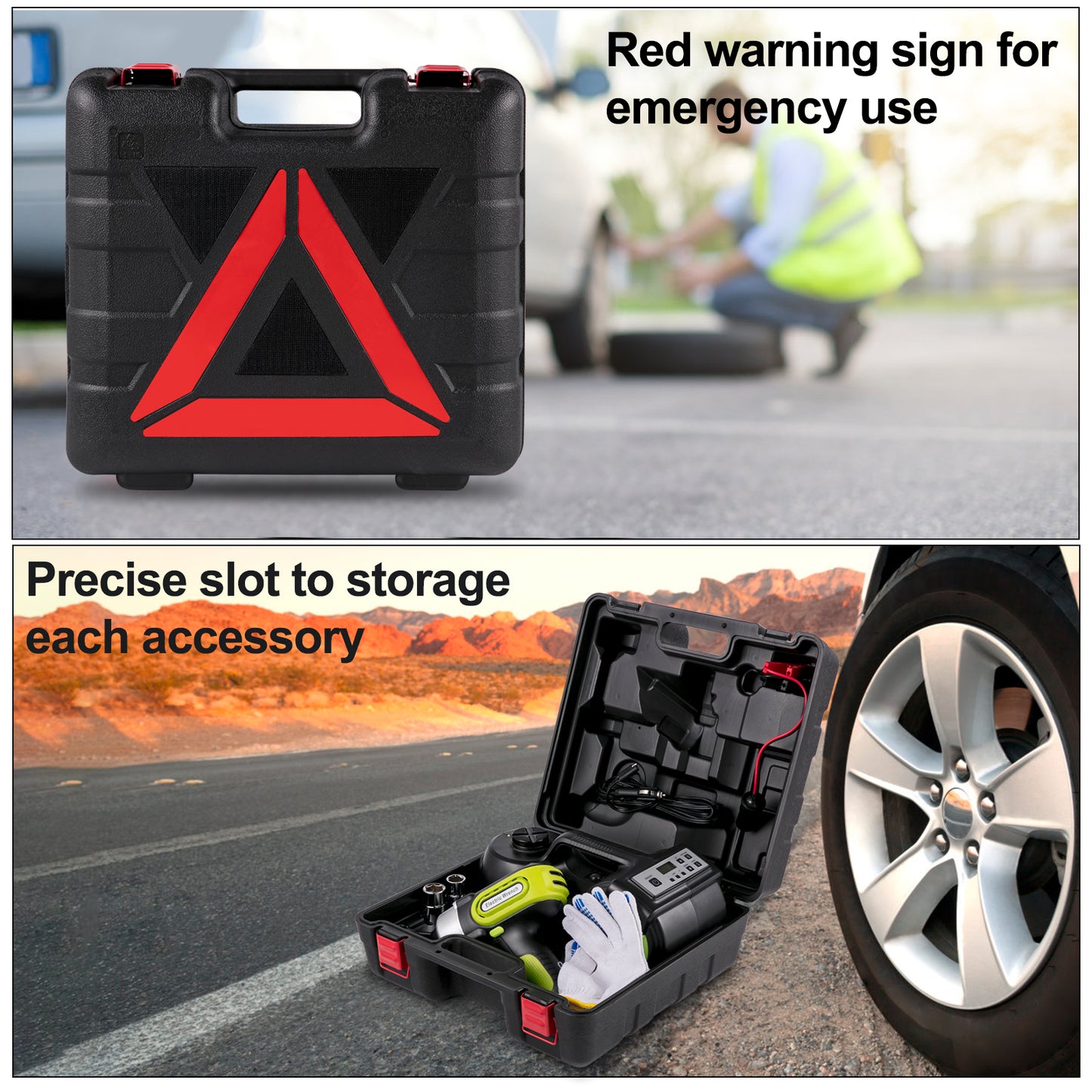 Survival Now™ 5-Ton 12V Electric Car Jack Kit