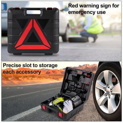 Survival Now™ 5-Ton 12V Electric Car Jack Kit