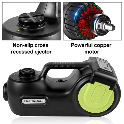 Survival Now™ 5-Ton 12V Electric Car Jack Kit