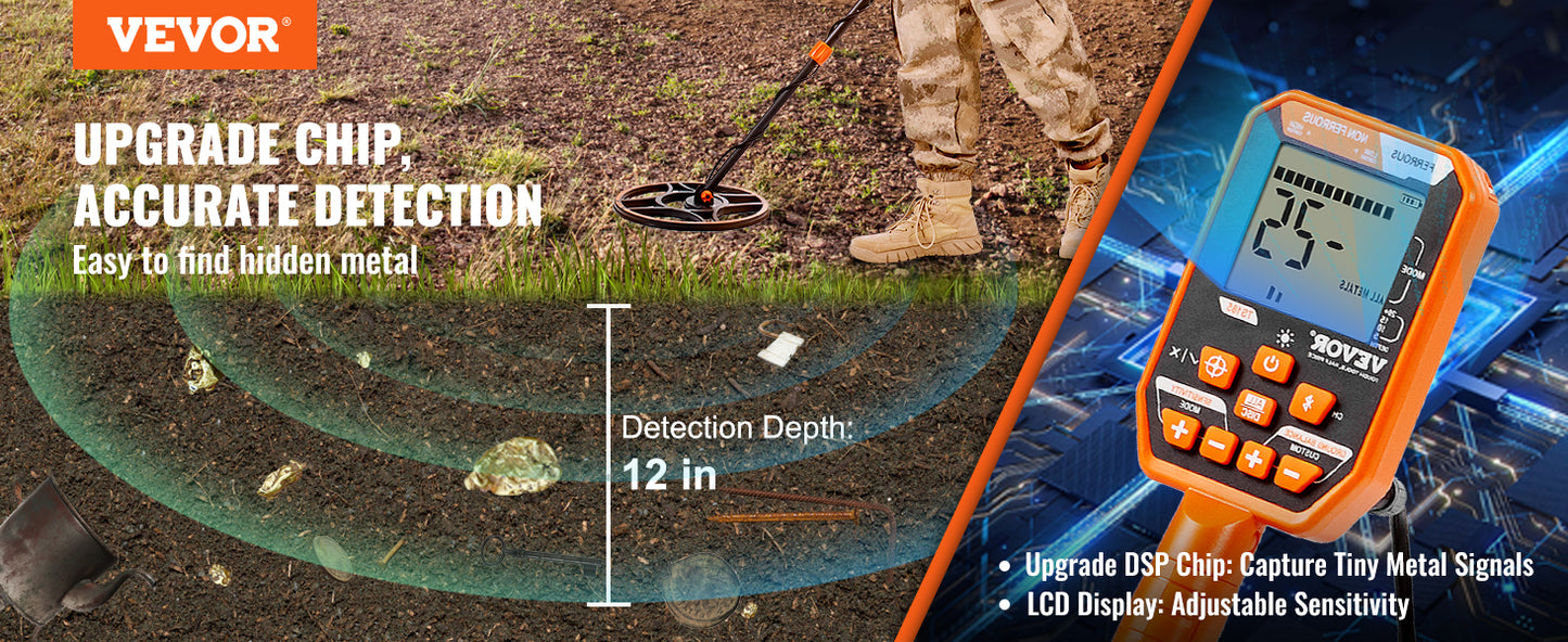 Survival Now™ Professional Rechargeable Metal Detector