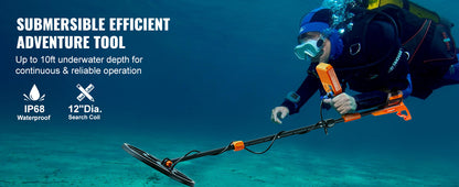 Survival Now™ Professional Rechargeable Metal Detector