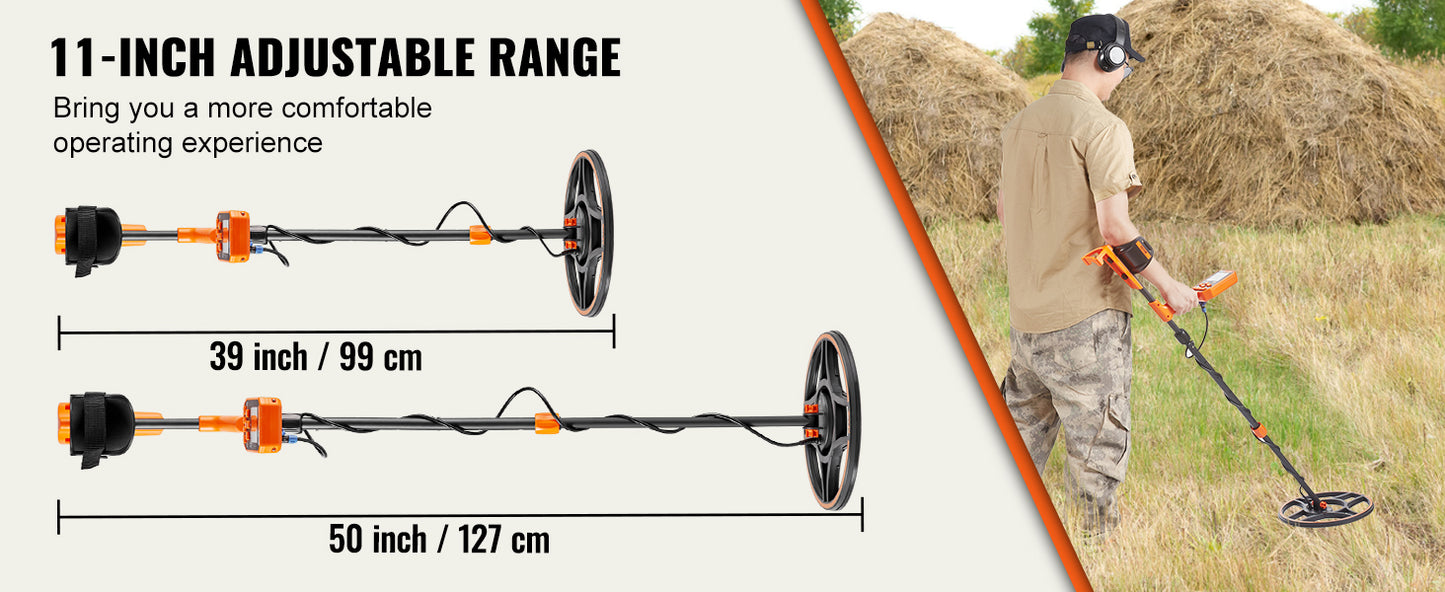 Survival Now™ Professional Rechargeable Metal Detector