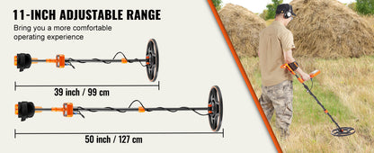 Survival Now™ Professional Rechargeable Metal Detector
