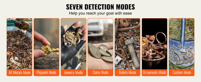 Survival Now™ Professional Rechargeable Metal Detector
