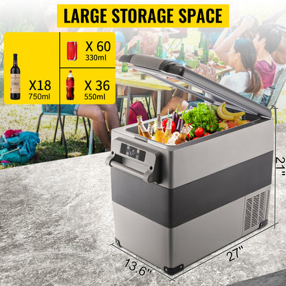 Survival Now™ Portable Compressor Car Refrigerator